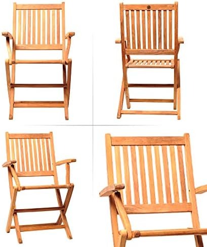 9-P Rectangular Dining Set | 100% Teak Wood