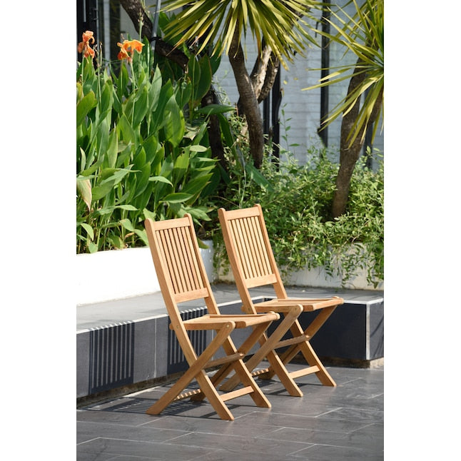 Amazonia Outdoor 11-Piece Natural Patio Dining Set Extendable Table Wood Rectangle Table with 10 Stationary Chairs