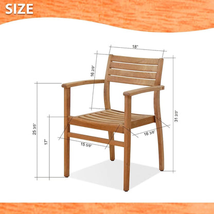 11-P Oval Dining Set | 100% FSC Teak Wood