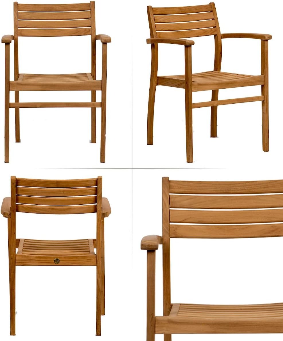 11-P Oval Dining Set | 100% FSC Teak Wood