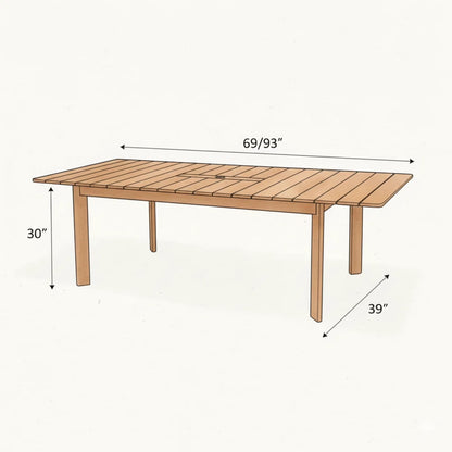 Berry 9Pc Outdoor Patio FSC Wood Dining Set With Cushions Hermes 9Pc Outdoor Patio FSC Wood Dining Set With Cushions Hermes 9Pc Outdoor Patio FSC Wood Dining Se