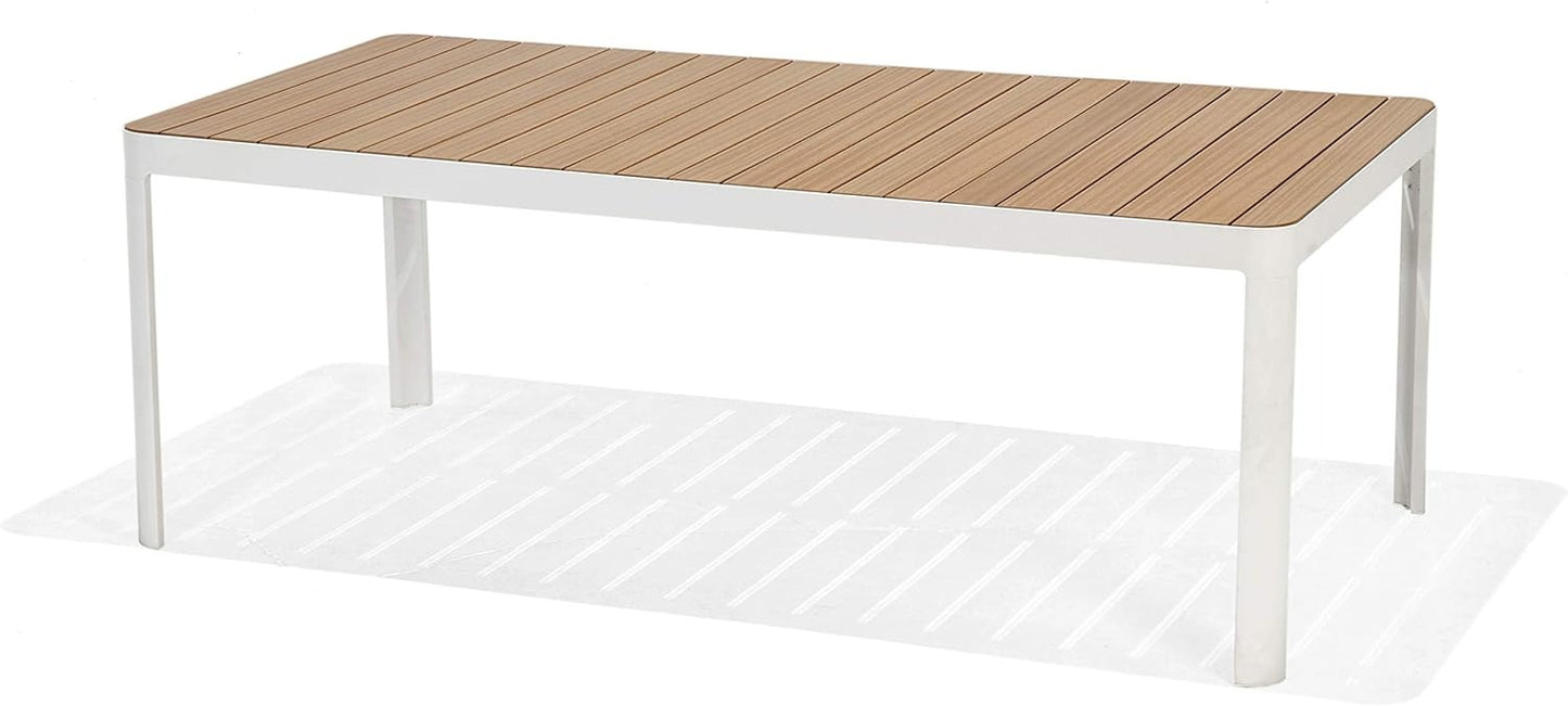9-Piece Patio Rectangular Dining Table Set | Ideal for Outdoors and Indoors