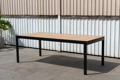 Kaihalulu Patio Dining Maintenance-Free Aluminum |Extendable Table|Ideal for Outdoors