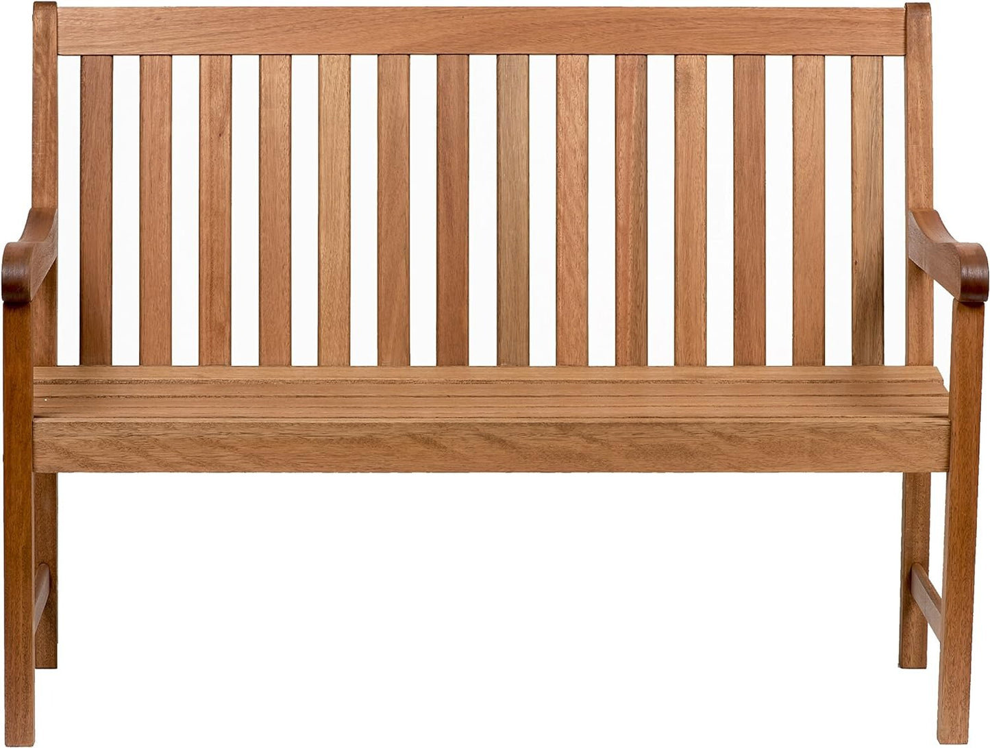 Milano 4-Feet Patio Bench | Eucalyptus Wood | Ideal for Outdoors and Indoors
