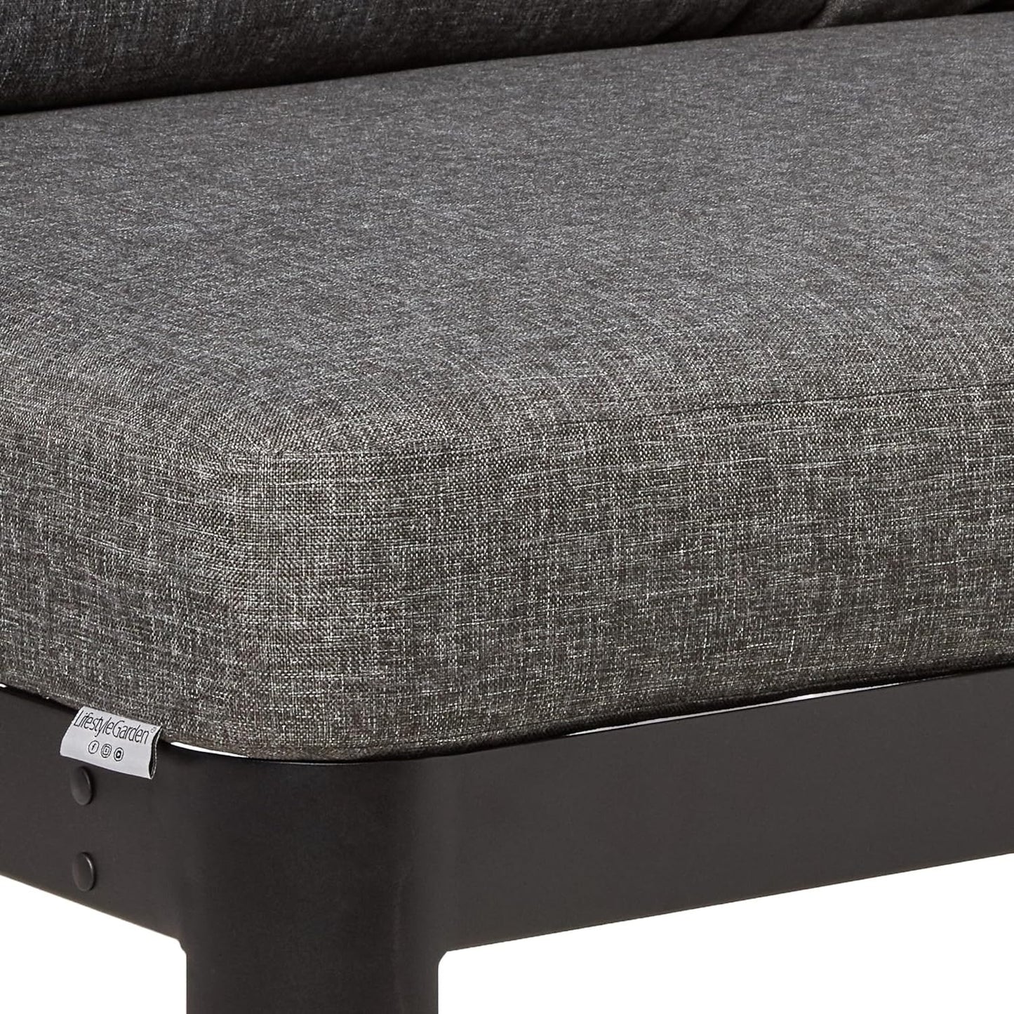 Ideal for Patio and Outdoors Gubbio Sofa | Aluminum and Rope Chairs