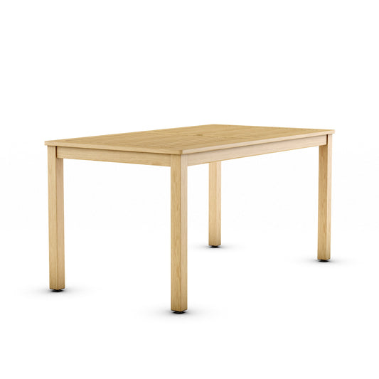 Vita Outdoor Dining Table | Teak Finish, Rectangular, FSC Eucalyptus