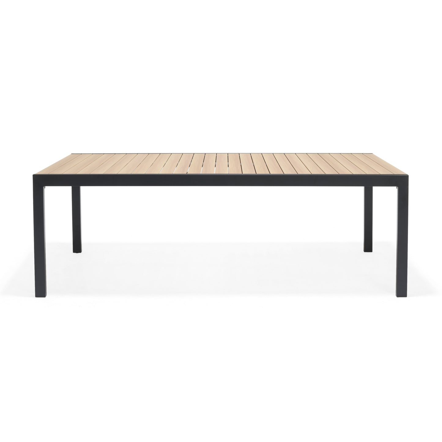 Kaihalulu Patio Dining Maintenance-Free Aluminum |Extendable Table|Ideal for Outdoors