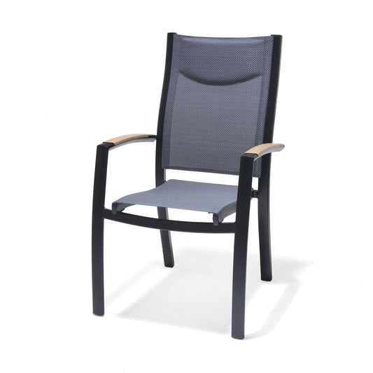 Kaihalulu 4-Piece Patio Dining Chair Set| Maintenance-Free Aluminum | Ideal for Outdoor