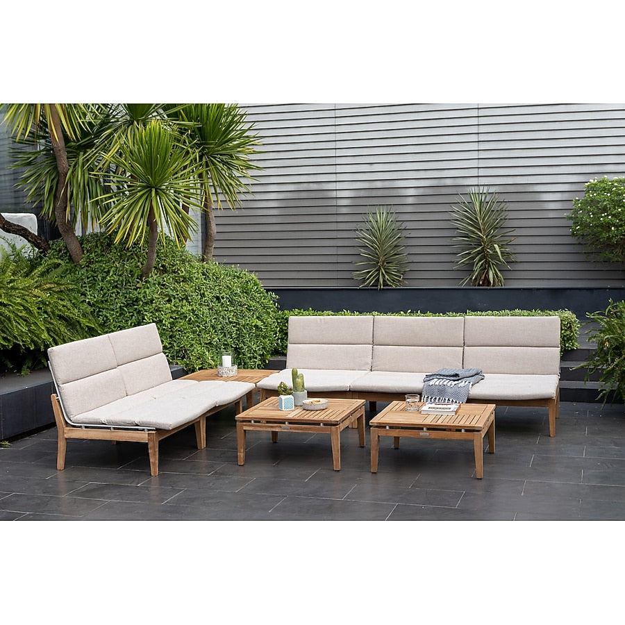 Amazonia Outdoor Patio Outdoor Sectional Cushions and Aluminum Frame
