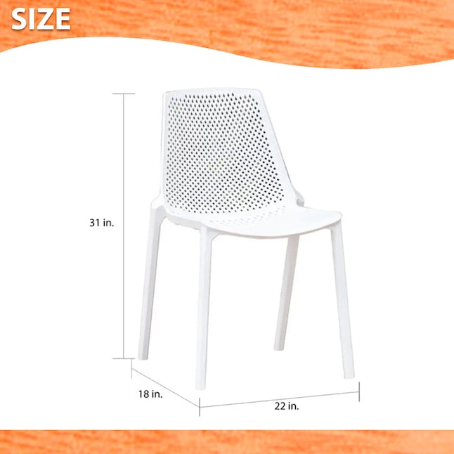 Amazonia International Home 11-Piece Light Wood Finish Patio Dining Set Wood Rectangle Table with 10 Stackable Stationary Chairs